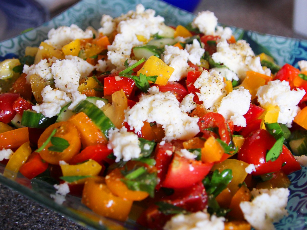 Summer Tomato and Feta&nbsp;Salad